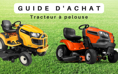 Guide d’achat pour votre prochain tracteur à pelouse.